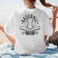 Baseball Mom Homerun Best Mom Sport Athlete Women's T-Shirt Back Print Baseball Mom Homerun Best Mom Sport Athlete Women's T-Shirt Back Print
