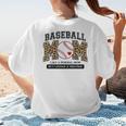 Baseball Mom Leopard Like a Normal But Louder And Prouder Women's T-Shirt Back Print Baseball Mom Leopard Like a Normal But Louder And Prouder Women's T-Shirt Back Print