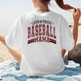 Baseball Mom Baseball Mama Mother's Day Red Loud Proud Women's T-Shirt Back Print Baseball Mom Baseball Mama Mother's Day Red Loud Proud Women's T-Shirt Back Print