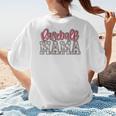 Baseball Mom Pink Baseball Mama Matching Family Daughter Women's T-Shirt Back Print Baseball Mom Pink Baseball Mama Matching Family Daughter Women's T-Shirt Back Print