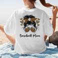 Baseball Mom Baseball Player Mom Women's T-Shirt Back Print