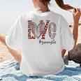Baseball Mom Shirt Heart Love Baseball Gammylife Women's T-Shirt Back Print