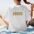 Baseball Mom Sport Baseball Lover Mother's Day Women's T-Shirt Back Print