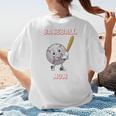 Baseball Mom Sports Quote Women's T-Shirt Back Print Baseball Mom Sports Quote Women's T-Shirt Back Print