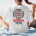 Baseball MomBall Game Mother's Day 2023 Women's T-Shirt Back Print