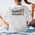 Baseball Nanny Women BallPark Nanny Baseball Mom Women's T-Shirt Back Print Baseball Nanny Women BallPark Nanny Baseball Mom Women's T-Shirt Back Print