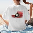 My Baseball Player Calls Me Mom Baseball Mom Women's T-Shirt Back Print