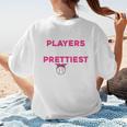Baseball Players Have The Prettiest Moms Baseball Moms Women's T-Shirt Back Print Baseball Players Have The Prettiest Moms Baseball Moms Women's T-Shirt Back Print