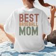 Best Baseball Mom Sports Cute Moms Day Premium Women's T-Shirt Back Print Best Baseball Mom Sports Cute Moms Day Premium Women's T-Shirt Back Print