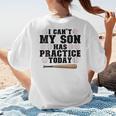 I Can't My Son Has Practice Today Baseball Mom Women's T-Shirt Back Print I Can't My Son Has Practice Today Baseball Mom Women's T-Shirt Back Print