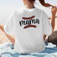 Custom Hustle Tball Tee Ball Baseball Mom Women's T-Shirt Back Print Custom Hustle Tball Tee Ball Baseball Mom Women's T-Shirt Back Print