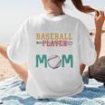My Favorite Baseball Player Calls Me Mom Baseball Mom Premium Women's T-Shirt Back Print My Favorite Baseball Player Calls Me Mom Baseball Mom Premium Women's T-Shirt Back Print