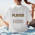 My Favorite T-Ball Player Calls Me Mom Baseball Mom Tee Ball Women's T-Shirt Back Print