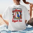 I'm Their Biggest Fan Volleyball Baseball Mom Women's T-Shirt Back Print I'm Their Biggest Fan Volleyball Baseball Mom Women's T-Shirt Back Print