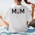 Loud & Proud Baseball Mom Softball Mother Women Mommy Women's T-Shirt Back Print Loud & Proud Baseball Mom Softball Mother Women Mommy Women's T-Shirt Back Print
