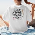 Loud & Proud Baseball Mom Women's T-Shirt Back Print Loud & Proud Baseball Mom Women's T-Shirt Back Print