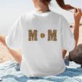 Loud And Proud Baseball Mom Leopard Mama Loves Women's T-Shirt Back Print Loud And Proud Baseball Mom Leopard Mama Loves Women's T-Shirt Back Print