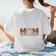 Loud And Proud Baseball Mom Messy Bun 2024 Premium Women's T-Shirt Back Print Loud And Proud Baseball Mom Messy Bun 2024 Premium Women's T-Shirt Back Print