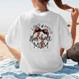 Loud Proud Baseball Mom Mommy Premium Women's T-Shirt Back Print Loud Proud Baseball Mom Mommy Premium Women's T-Shirt Back Print
