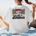 Mom Of Ballers Soccer Baseball Mom Soccer Baseball Mother Women's T-Shirt Back Print Mom Of Ballers Soccer Baseball Mom Soccer Baseball Mother Women's T-Shirt Back Print