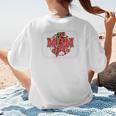 Mom Of Both Baseball Mom Mommy Premium Women's T-Shirt Back Print Mom Of Both Baseball Mom Mommy Premium Women's T-Shirt Back Print