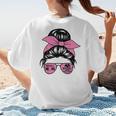 Mother Day Mama Retro Mama Mommy Baseball Mom Women's T-Shirt Back Print Mother Day Mama Retro Mama Mommy Baseball Mom Women's T-Shirt Back Print