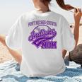 Port Neches-Groves High School PNG Indians Baseball Mom Women's T-Shirt Back Print Port Neches-Groves High School PNG Indians Baseball Mom Women's T-Shirt Back Print