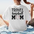 Proud Sports Mom Travel Baseball Mom For Game Day Women's T-Shirt Back Print