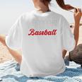Retro Baseball Mom Mother's Day Weekend Forecast Baseball Premium Women's T-Shirt Back Print Retro Baseball Mom Mother's Day Weekend Forecast Baseball Premium Women's T-Shirt Back Print