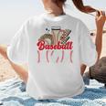 Retro Coffee Baseball Mama Mother's Day Baseball Mom Premium Women's T-Shirt Back Print Retro Coffee Baseball Mama Mother's Day Baseball Mom Premium Women's T-Shirt Back Print