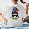 Softball Mom Puerto Rican Mom Spanish Baseball Mom Tote Women's T-Shirt Back Print Softball Mom Puerto Rican Mom Spanish Baseball Mom Tote Women's T-Shirt Back Print