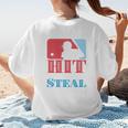 I Teach My Kid Baseball Mom Vintage Coach Baseball Women's T-Shirt Back Print I Teach My Kid Baseball Mom Vintage Coach Baseball Women's T-Shirt Back Print