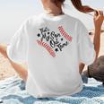 That's My Son Out There Baseball Mom Heart Mom Life Women's T-Shirt Back Print That's My Son Out There Baseball Mom Heart Mom Life Women's T-Shirt Back Print