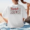 Vintage Baseball Mom Sport Humor Raglan Baseball Tee Women's T-Shirt Back Print Vintage Baseball Mom Sport Humor Raglan Baseball Tee Women's T-Shirt Back Print