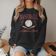 Baseball Athletic Social Club Baseball Mom Trendy Baseball Women Crewneck Sweatshirt Baseball Athletic Social Club Baseball Mom Trendy Baseball Women Crewneck Sweatshirt