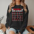 Baseball Mom Alphabet Parent Mama Player Game Sport Fan Women Crewneck Sweatshirt Baseball Mom Alphabet Parent Mama Player Game Sport Fan Women Crewneck Sweatshirt