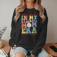 In My Baseball Mom Era Tee Bunny Ears Rabbit Baseball Women Crewneck Sweatshirt In My Baseball Mom Era Tee Bunny Ears Rabbit Baseball Women Crewneck Sweatshirt