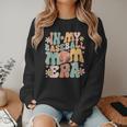 In My Baseball Mom Era Women Crewneck Sweatshirt