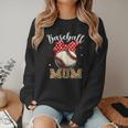Baseball Mom Headband Leopard Baseball Ball Mother's Day Women Crewneck Sweatshirt Baseball Mom Headband Leopard Baseball Ball Mother's Day Women Crewneck Sweatshirt