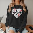 Baseball Mom Heart Mother's Day Mom Grandma Mama Boys Girls Women Crewneck Sweatshirt Baseball Mom Heart Mother's Day Mom Grandma Mama Boys Girls Women Crewneck Sweatshirt