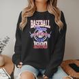 Baseball Mom Loud & Proud Since 1980 Women Crewneck Sweatshirt