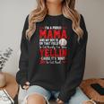 Baseball Mom Mama Baseball Lover Sport Mother's Day Women Crewneck Sweatshirt Baseball Mom Mama Baseball Lover Sport Mother's Day Women Crewneck Sweatshirt
