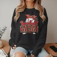 Baseball Mom Mama Mother's Day Leopard Sport Mom Mama Women Crewneck Sweatshirt Baseball Mom Mama Mother's Day Leopard Sport Mom Mama Women Crewneck Sweatshirt