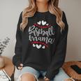 Baseball Mom Mama Women Crewneck Sweatshirt