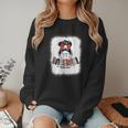 Baseball Mom Messy Bun Mommy Baseball Player Women Crewneck Sweatshirt Baseball Mom Messy Bun Mommy Baseball Player Women Crewneck Sweatshirt