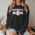Baseball MOM Mother's Day Baseball Game Cheer Mom Women Crewneck Sweatshirt