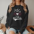 Baseball Mom Sayings Just A Mom That Loves Baseball Women Crewneck Sweatshirt Baseball Mom Sayings Just A Mom That Loves Baseball Women Crewneck Sweatshirt