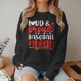 Baseball Mom Sport Mommy Baseball Mama Mother's Day Women Crewneck Sweatshirt Baseball Mom Sport Mommy Baseball Mama Mother's Day Women Crewneck Sweatshirt