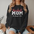 Baseball Mom The Struggle Is Real Women Crewneck Sweatshirt Baseball Mom The Struggle Is Real Women Crewneck Sweatshirt