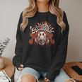 Baseball Mom Vintage Retro Groovy Sport Fan Mother Day Women Crewneck Sweatshirt